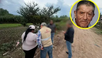 Familiares y personal de la Comisión de Búsqueda de Hidalgo recorrieron este martes parcelas y caminos de Atitalaquia para localizar a José Rogelio Hernández Ortega, de 74 años. Fotos: Cortesía