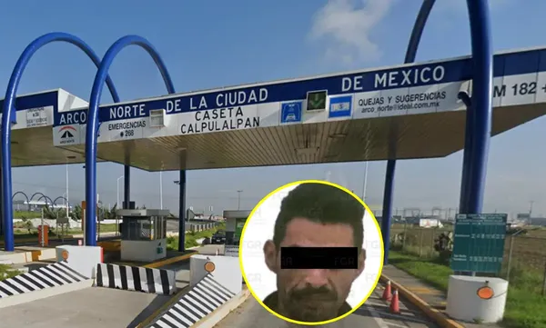 Elementos de la Secretaría de Seguridad Ciudadana de Tlaxcala detuvieron al implicado en Calpulalpan tras una persecución sobre el Arco Norte; se le aseguró un inhibidor de señal.
