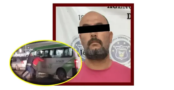 La Procuraduría de Justicia de Hidalgo detuvo al hombre que golpeó a un chofer del Tuzobús, durante una riña en Pachuca.