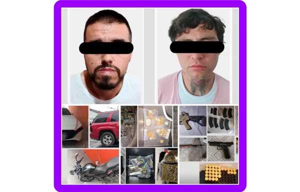 Detenidos, droga, armas y vehículos asegurados en cateos simultáneos en Pachuca