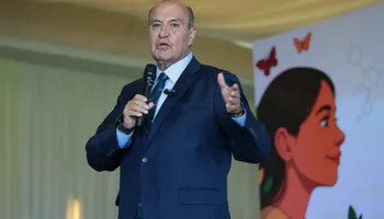Natividad Castrejón Valdez durante el inicio de los trabajos del Encuentro Estatal "Voces que transforman" en Hidalgo.