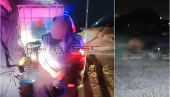 Elementos de emergencia y seguridad acordonaron la zona en el fraccionamiento Héroes de Tizayuca tras el ataque de una jauría que dejó un saldo de un fallecido y dos lesionados.