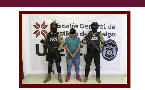 Detención de presunto secuestrador en Jalisco por caso ocurrido en Tlaxcoapan, Hidalgo.
