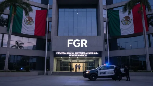 nstalaciones de la Fiscalía General de la República FGR en Hidalgo carretera México-Pachuca.