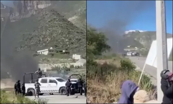 Momentos de tensión en Ixmiquilpan tras la retención de agentes ministeriales e incendio de unidades oficiales en El Nandho.
