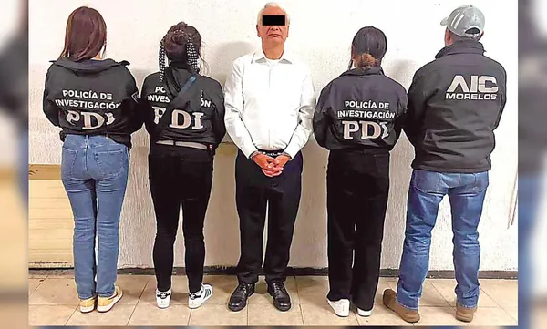 Víctor Rodríguez Padilla, exdirector de Pemex, fue vinculado a proceso por el delito de violencia familiar en Morelos tras ser detenido el pasado 7 de julio en la CDMX. Foto: Cortesía
