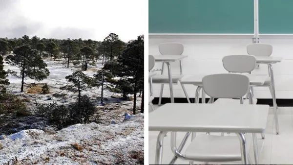 Suspensión de clases por frío en Hidalgo; escuelas de Tianguistengo y Zacualtipán no abrieron el 12 de enero de 2026.