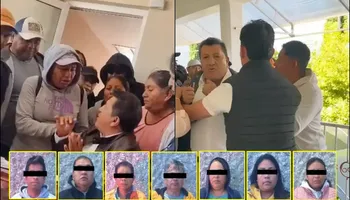 Un juez vinculó a proceso a siete personas (tres mujeres y cuatro hombres) detenidas el pasado 19 de agosto en un operativo de la Policía Estatal, tras el rescate del alcalde de San Salvador y 14 funcionarios que permanecían retenidos por pobladores.
