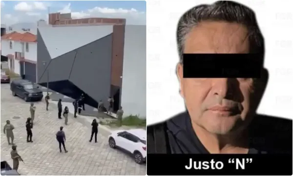 Elementos del Ejército, la Marina y la FGR catearon una casa en el fraccionamiento La Toscana, en Tulancingo, presuntamente ligada a Justo Aurelio N, quien enfrenta un proceso por los delitos de operaciones con recursos de procedencia ilícita y contra la salud.