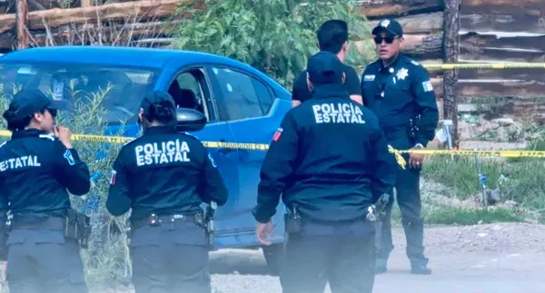 Vehículo baleado en San Antonio el Desmonte tras ajuste de cuentas.