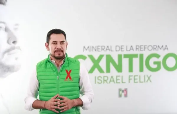 Israel Félix Soto gobernó Mineral de la Reforma de 2020 a 2024.