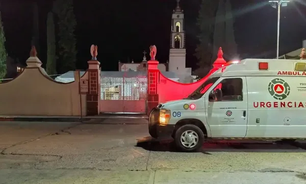 Protección Civil de Tezontepec de Aldama realizó recorridos en el municipio para atender cualquier emergencia por el sismo registrado la madrugada de este jueves en el Valle del Mezquital. Foto: Cortesía
