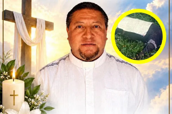 Sacerdote Román de la Cruz Hernández, párroco de Santa Cruz en Huejutla, asesinado en Lolotla, Hidalgo
