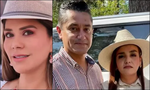 Yesenia Méndez (izq.) solicitó a la Fiscalía indagar el vínculo entre la alcaldesa sustituta Grecia Quiroz, esposa del alcalde asesinado Carlos Manzo, y Samuel N, quien es procesado por presuntamente filtrar la agenda del edil.