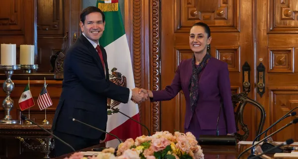 El pasado 3 de septiembre, la presidenta Claudia Sheinbaum recibió en Palacio Nacional al secretario de Estado de los Estados Unidos, Marco Rubio.